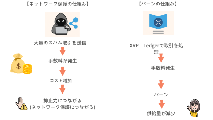スパム取引、リップルバーンの仕組み