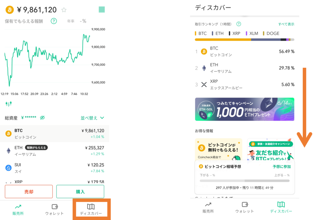 ソラナ　コインチェックの取引所での購入手順